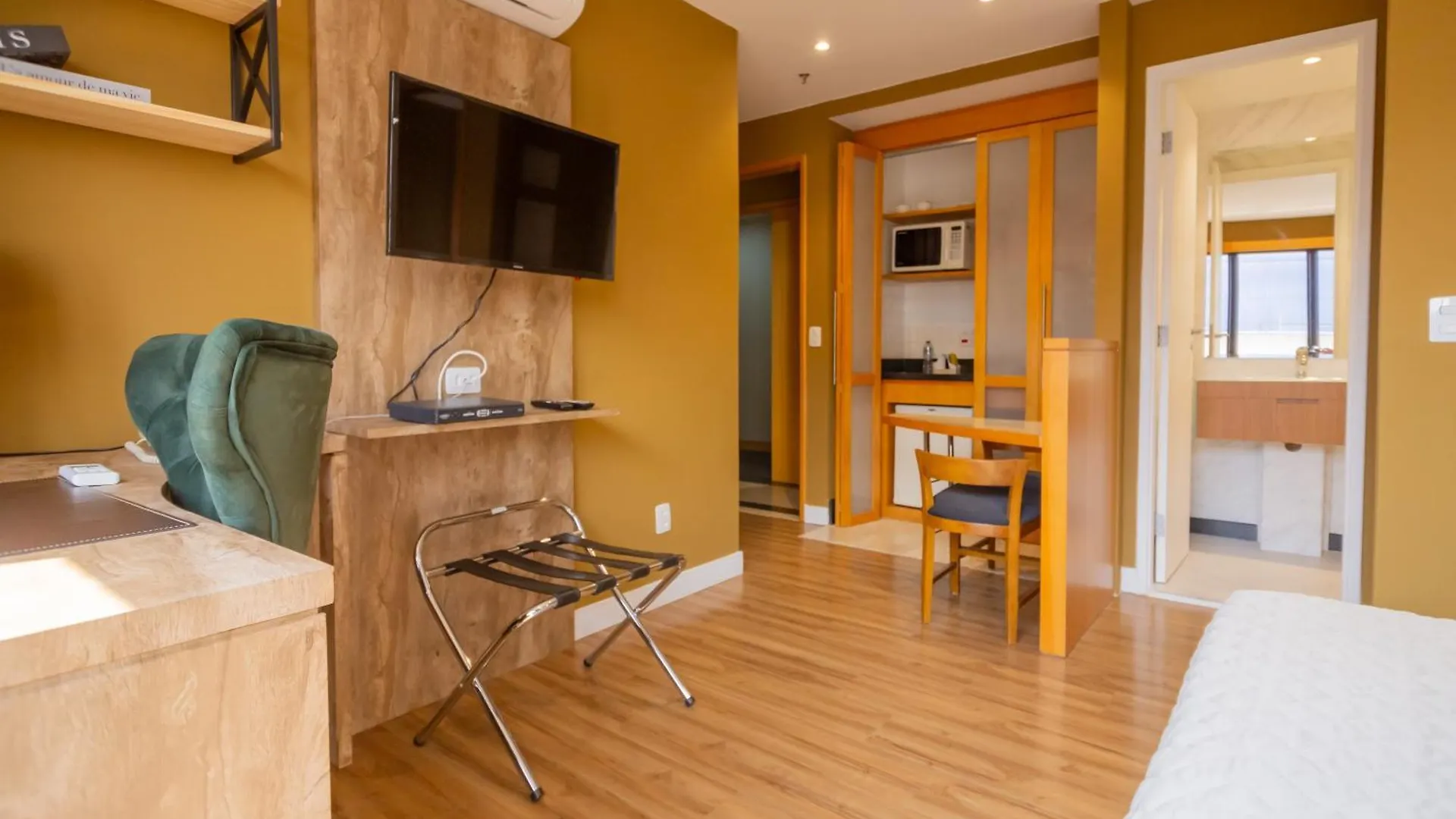 1707 Flat Com Duas Suites Com Servico De Hotel No Itaim Bibi! São Paulo